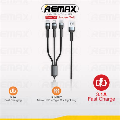 Remax Energy Rc Th M A In Nylon Braided Fast Charging