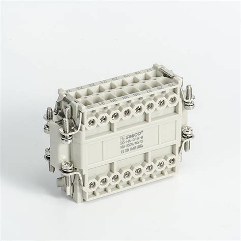 Smico Ha Series Rectangular Heavy Duty Connector So Ha 016 F Female