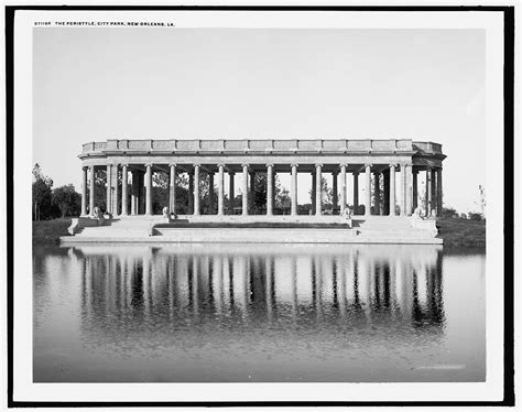 The Peristyle City Park New Orleans La Library Of Congress