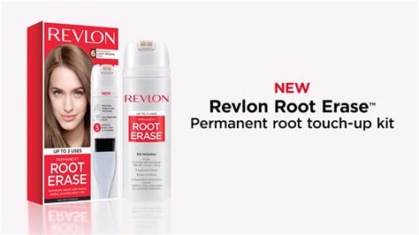 Revlon Root Erase Permanent Hair Color At Home Touchup Dye With Applicator Brush For Multiple