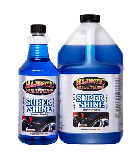 Super Shine Majestic Solutions Auto Detail Products