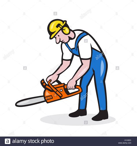 Cartoon Lumberjack Illustration Stock Photos Cartoon Lumberjack