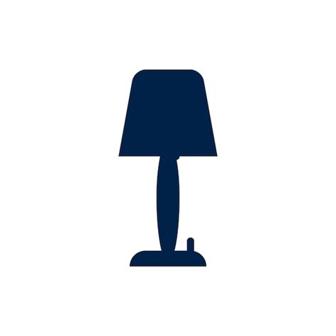 Premium Vector Desk Lamp Vector Icon Illustration