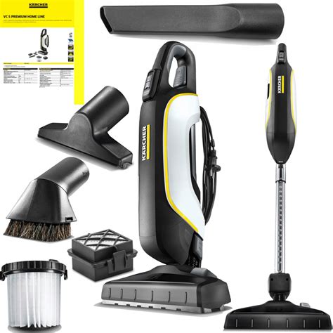 ODKURZACZ BEZWORKOWY PIONOWY VC 5 KARCHER ZESTAW PREMIUM FILTR HEPA