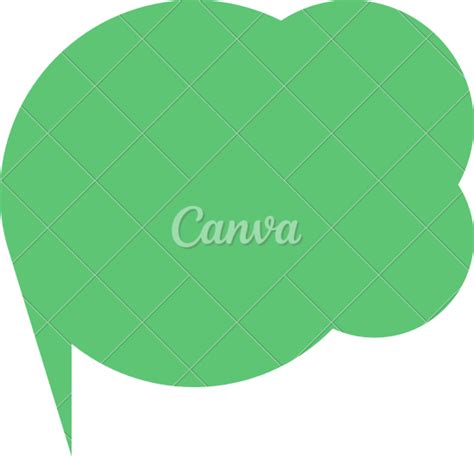 Comic Speech Bubble Illustration 素材 Canva可画