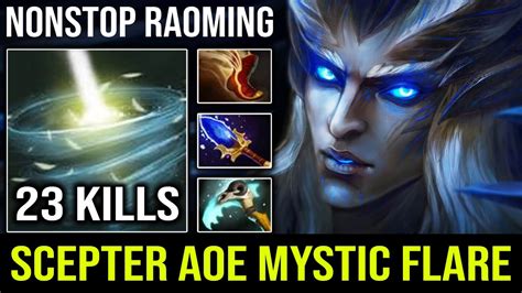 Amazing Scepter Aoe Mystic Flare Solo Mid Skywrath Mage Nonstop