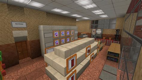 Interior of Embir Petrol Convenience Store : r/Minecraft