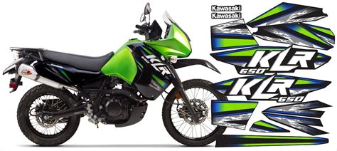 Kawasaki Klr Graphic Set Kit Decal Stickers Ebay