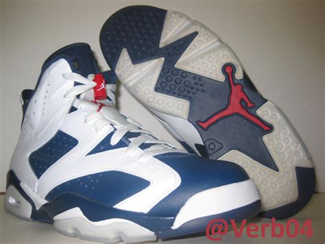 Air Jordan Vi Olympic 2012 Detailed Images