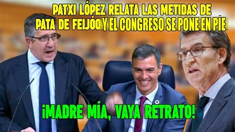 PATXI López SE COME a Feijóo SE MOFA y lo HUNDE con el dato de Galicia