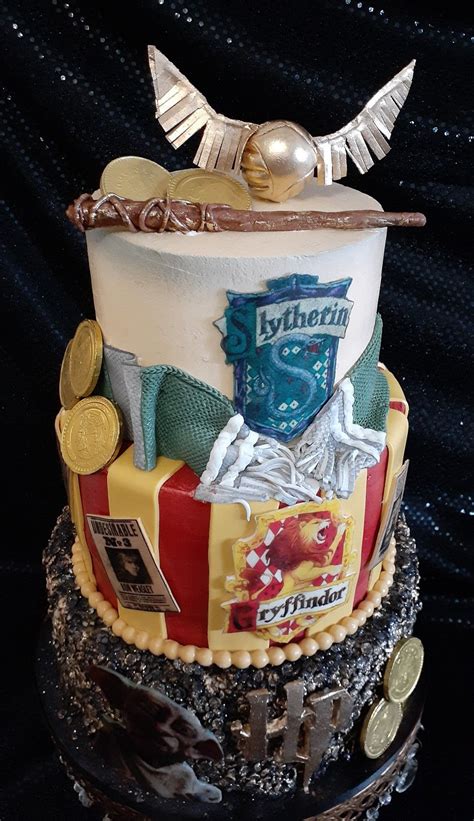 Harry Potter Quincea Era Cake Harry Potter Desserts Harry Potter