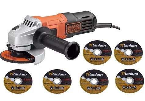 Esmerilhadeira Lixadeira Angular 4 1 2 650w 110v Black Decker 6