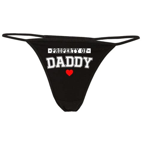 Mature Property Of Daddy Thong BDSM Thong DDLG Gifts Etsy