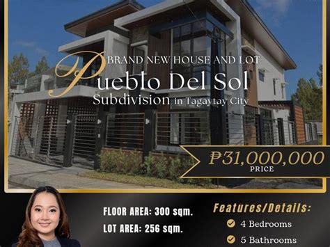 Brand New House And Lot In Pueblo Del Sol For Sale In Tagaytay City