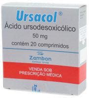 Bula e Preço URSACOL 50MG CX 20 COMP ZAMBON Bula princípio ativo