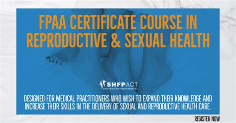 Fpaa Certificate Course In Reproductive And Sexual Health