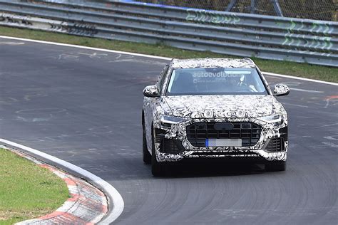 2018 Audi Q8 Spied At The Ring On The Day When It Was Confirmed For