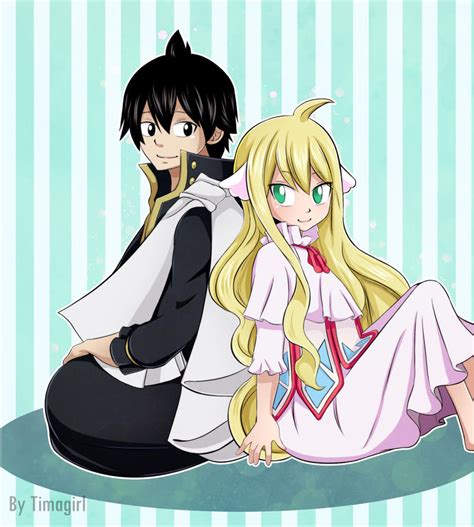 Mavis X Zeref Fairy Tail By Timagirl On Deviantart