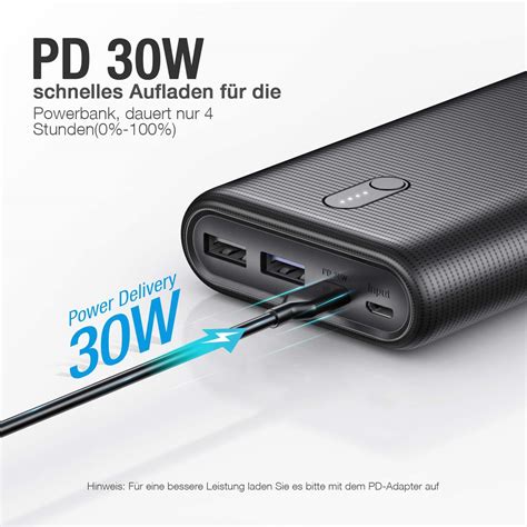 Poweradd W Powerbank Mit Mah Kapazit T Bei Amazon