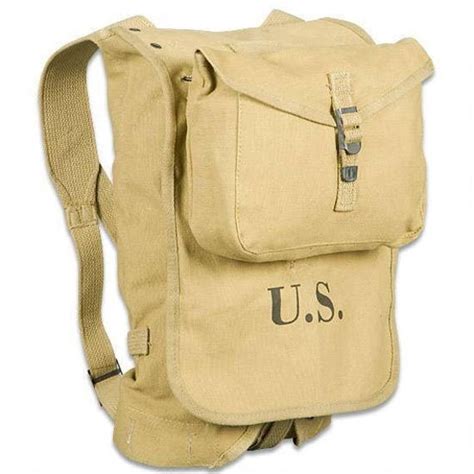 WWII WW2 US M1928 Haversack Backpack Pack With Meat Can Pouch Etsy