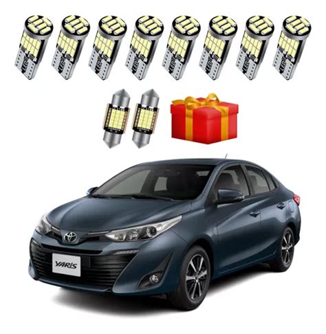 Kit Lampadas Led Interna Premium Toyota Yaris Canbus Frete grátis