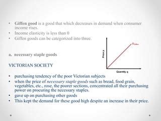 Economics Giffen Goods Ppt