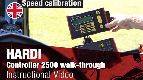 Instructional Video Hardi Controller 2500 Walkthrough Youtube