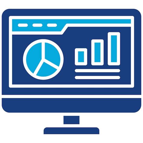 L image Vectorielle De L icône Du Diagramme Peut être Utilisée Pour Le