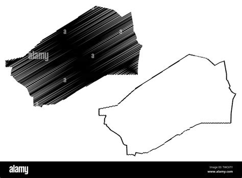 Agadez Region (Regions of Niger, Republic of the Niger) map vector ...