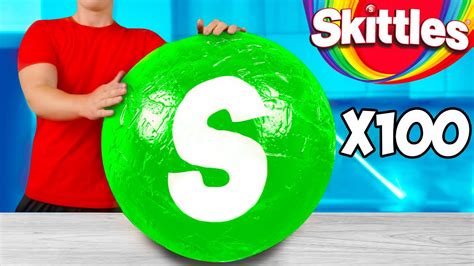 G Ant Skittles Comment Faire Le Plus Grand Du Monde Diy Skittles Par