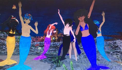 Aphmau Mermaid Tales Model Pack Under The Sea By Tessa Gray 44 On