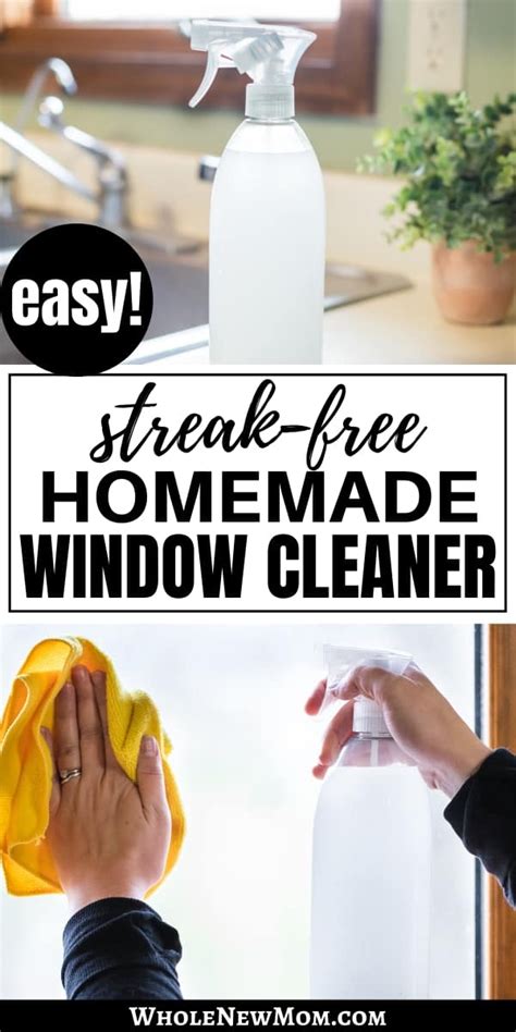 Want Clean Windows With No Streaks Try This No Streak Homemade Glass Cleaner This Diy Win