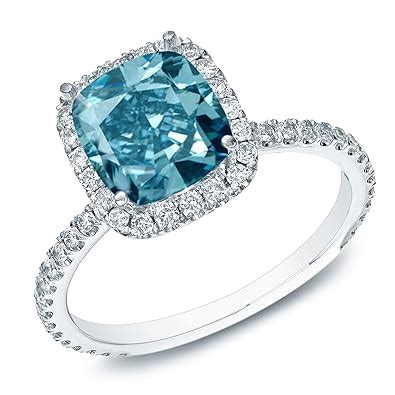 Blue Diamond Engagement Rings - Engagement Rings