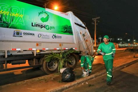 Goi Nia Opera O Recolhe Mais De Mil Toneladas De Lixo Entrelinhas