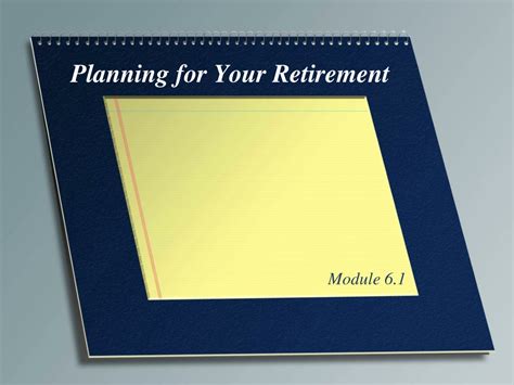 Ppt Planning For Your Retirement Powerpoint Presentation Free Download Id1524900