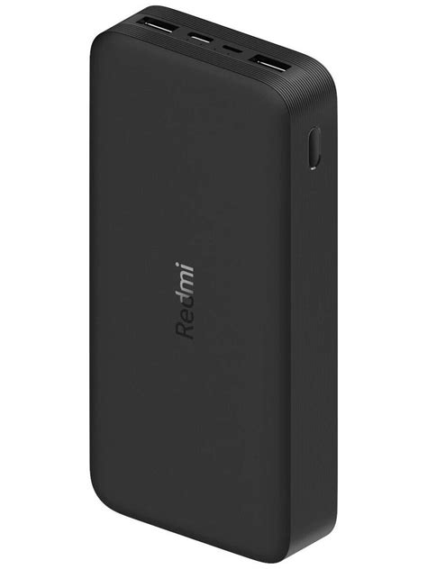 Acumulator Extern Xiaomi Redmi Power Bank 20000 MAh Black Magazin