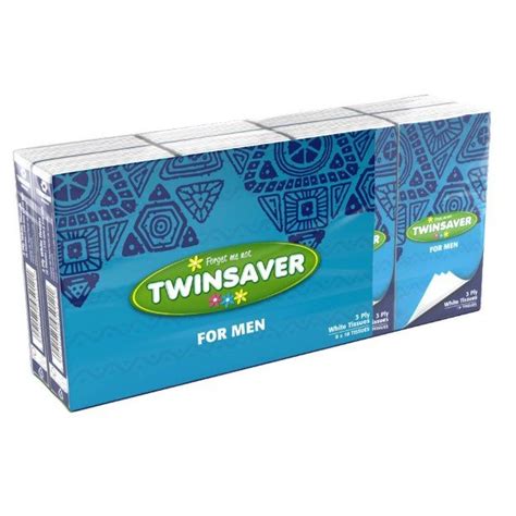 Twinsaver Men Pocket Pack Tissues Uhq