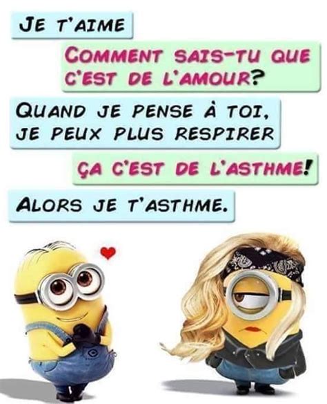 Maladie damour Minion humour Humour Drôle