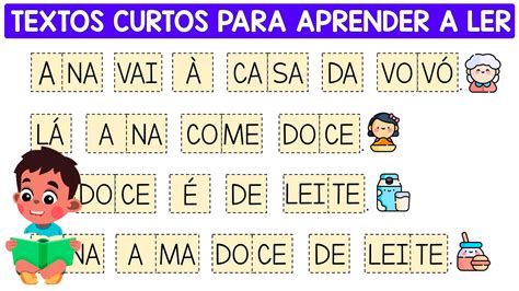 Abc Aprendendo As Letras Do Alfabeto Textos Curtos Para Off