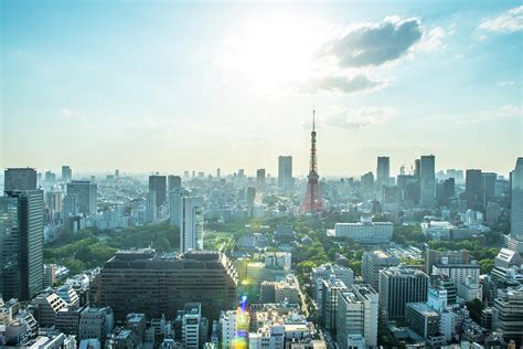 Tokyo City Skyline by Johnnygreig