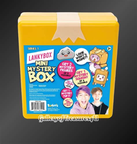 Lankybox Mini Box Series 1 Myster Figures Squishy Pop It Stickers EBay