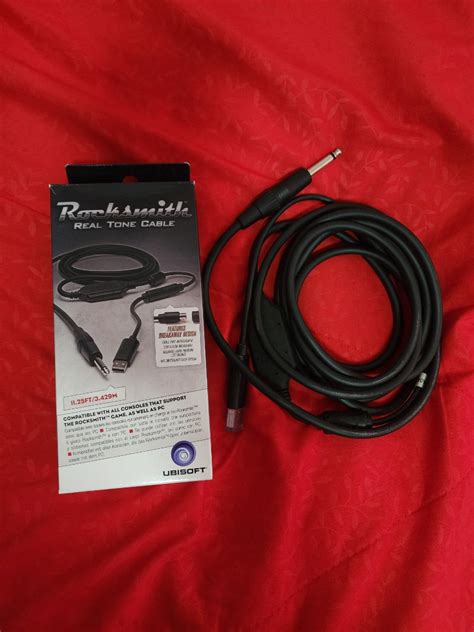 ROCKSMITH TRUE TONE CABLE Video Gaming Gaming Accessories Cables