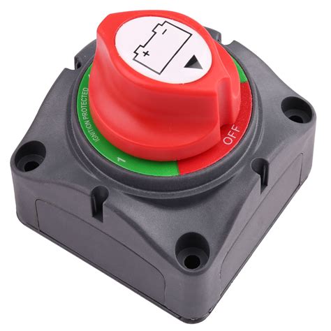 Battery Switch 6V 12V 24V 48V 60V Dual Battery Disconnect Master Cut