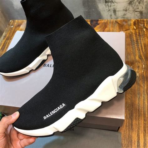 Balenciaga Speed Clear Sole Replica Trainers Sneaker Black