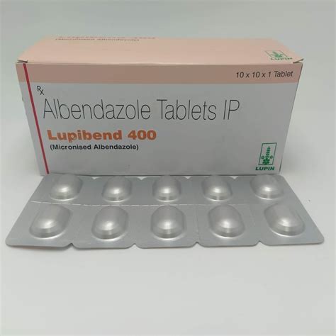 Lupibend 400mg Albendazole Ip 400 Mg Tablet At Best Price In Jalgaon Id 25521755362