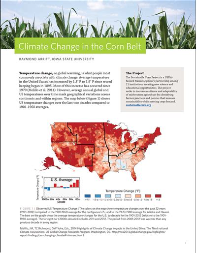 Climate Change In The Corn Belt