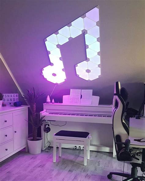 Nanoleaf Light Panels Rhythm Smarter Kit Pk Nanoleaf Lights