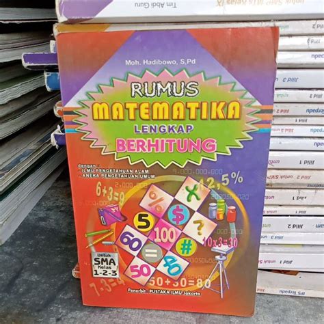 Jual Buku Rumus Matematika Untuk SMA Kelas 10 11 12 Penerbit Pustaka