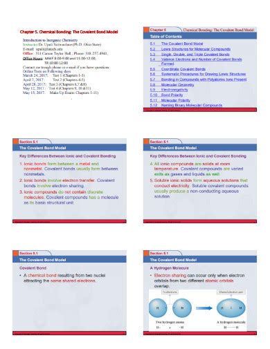 Covalent Bond Examples How To Identify Format Pdf