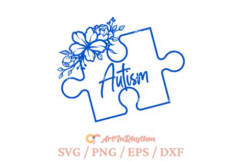 Autism Puzzle Svg Autism Awareness Svg Graphic By Artinrhythm · Creative Fabrica